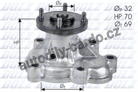 Vodní pumpa DOLZ O131 - OPEL Vodní pumpa DOLZ O131 - OPEL
