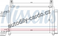 Chladič klimatizace NISSENS 940009 Chladič klimatizace NISSENS 940009