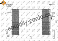 Kondenzátor, klimatizace NRF 35403