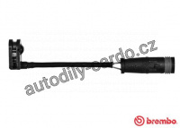 Výstražný kontakt, opotřebení obložení Brembo A00287