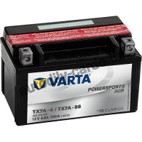 Moto baterie VARTA VT 506015 (506015011) 6Ah 105A 12V L+ Y5 FUNSTART AGM /151x88x94/ YTX7A-BS / YTX7A-BS