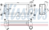 Chladič turba NISSENS 96263 Chladič turba NISSENS 96263