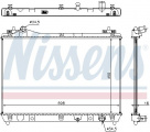 Chladič motoru NISSENS 64202 Chladič motoru NISSENS 64202