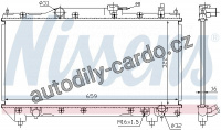 Chladič motoru NISSENS 64783A Chladič motoru NISSENS 64783A