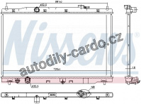 Chladič motoru NISSENS 681378 Chladič motoru NISSENS 681378