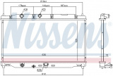 Chladič motoru NISSENS 681409 Chladič motoru NISSENS 681409