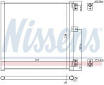 Chladič klimatizace NISSENS 940704 Chladič klimatizace NISSENS 940704