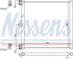 Chladič klimatizace NISSENS 940703 Chladič klimatizace NISSENS 940703