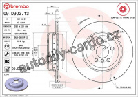 Brzdový kotouč BREMBO 09.D902.13