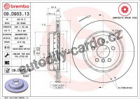 Brzdový kotouč BREMBO 09.D903.13