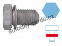 Závitová zátka, olejová vana Corteco (220125S)