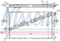 Chladič motoru NISSENS 63006A Chladič motoru NISSENS 63006A