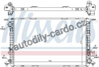 Chladič motoru NISSENS 60327 Chladič motoru NISSENS 60327