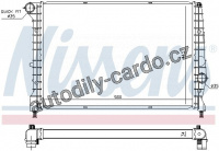 Chladič motoru NISSENS 60058 Chladič motoru NISSENS 60058