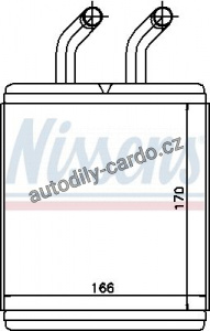 Výměník tepla NISSENS 77526 Výměník tepla NISSENS 77526