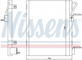 Chladič klimatizace NISSENS 940019 Chladič klimatizace NISSENS 940019
