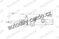 Tlumič pérování MONROE C2525R