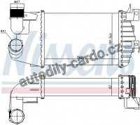 Chladič turba NISSENS 96370 Chladič turba NISSENS 96370