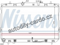 Chladič motoru NISSENS 67489 Chladič motoru NISSENS 67489