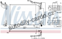 Chladič klimatizace NISSENS 940528 Chladič klimatizace NISSENS 940528