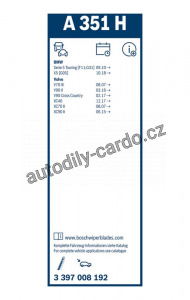 Stěrač BOSCH Aerotwin (BO 3397008192) - 350mm