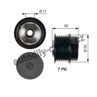Alternátorová volnoběžka (předstihová spojka) GATES (GT OAP7017) Alternátorová volnoběžka (předstihová spojka) GATES (GT OAP7017)