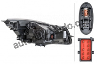 Hlavní světlomet HELLA 1ZT 009 631-311 (1ZT009631311)