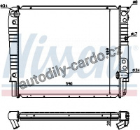 Chladič motoru NISSENS 65528A Chladič motoru NISSENS 65528A