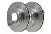 Brzdový kotouč ATE 24.0124-0142 (AT 424142) - MITSUBISHI Brzdový kotouč ATE 24.0124-0142 (AT 424142) - MITSUBISHI