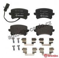Sada brzdových destiček BREMBO P85142 - AUDI Sada brzdových destiček BREMBO P85142 - AUDI
