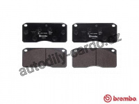 Sada brzdových destiček BREMBO PA6011 Sada brzdových destiček BREMBO PA6011