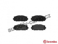 Sada brzdových destiček BREMBO P83086 - DAIHATSU, TOYOTA Sada brzdových destiček BREMBO P83086 - DAIHATSU, TOYOTA