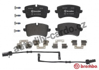 Sada brzdových destiček BREMBO P85157 - AUDI Sada brzdových destiček BREMBO P85157 - AUDI