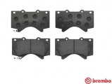 Sada brzdových destiček BREMBO P83107 - TOYOTA Sada brzdových destiček BREMBO P83107 - TOYOTA