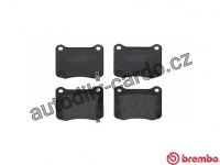 Sada brzdových destiček BREMBO P83134 - LEXUS Sada brzdových destiček BREMBO P83134 - LEXUS