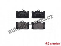 Sada brzdových destiček BREMBO P83131 - LEXUS Sada brzdových destiček BREMBO P83131 - LEXUS