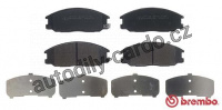 Sada brzdových destiček BREMBO P77002 - SSANGYONG Sada brzdových destiček BREMBO P77002 - SSANGYONG