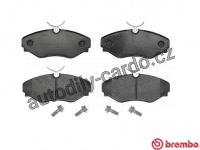 Sada brzdových destiček BREMBO P68055 - RENAULT Sada brzdových destiček BREMBO P68055 - RENAULT