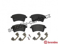Sada brzdových destiček BREMBO P68044 - MERCEDES-BENZ, RENAULT