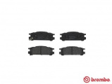 Sada brzdových destiček BREMBO P78005 - SUBARU Sada brzdových destiček BREMBO P78005 - SUBARU