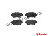 Sada brzdových destiček BREMBO P83097 - TOYOTA Sada brzdových destiček BREMBO P83097 - TOYOTA