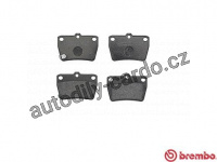 Sada brzdových destiček BREMBO P83057 - TOYOTA Sada brzdových destiček BREMBO P83057 - TOYOTA