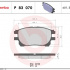 Sada brzdových destiček BREMBO P83070 - TOYOTA Sada brzdových destiček BREMBO P83070 - TOYOTA