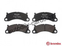 Sada brzdových destiček BREMBO P65025 - PORSCHE Sada brzdových destiček BREMBO P65025 - PORSCHE