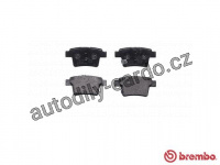 Sada brzdových destiček BREMBO P66002 - PROTON Sada brzdových destiček BREMBO P66002 - PROTON