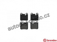 Sada brzdových destiček BREMBO P65010 - PORSCHE Sada brzdových destiček BREMBO P65010 - PORSCHE