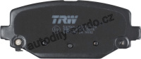 Sada brzdových destiček TRW GDB1936 - CHRYSLER VOYAGER 07-
