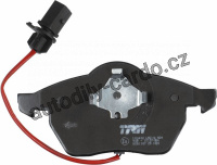 Sada brzdových destiček TRW GDB1307 - AUDI A6, VW PASSAT Sada brzdových destiček TRW GDB1307 - AUDI A6, VW PASSAT