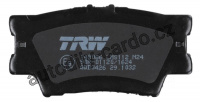 Sada brzdových destiček TRW GDB3426 - TOYOTA RAV 4 06-