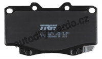 Sada brzdových destiček TRW GDB3428 - TOYOTA HILUX 01-